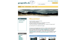 Desktop Screenshot of geografie.de